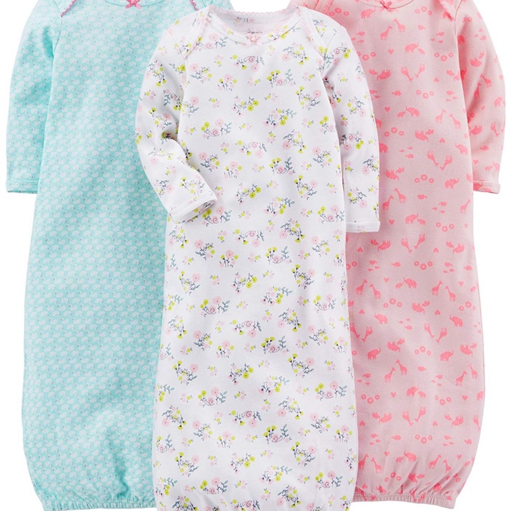 Carters Sleep Gowns.